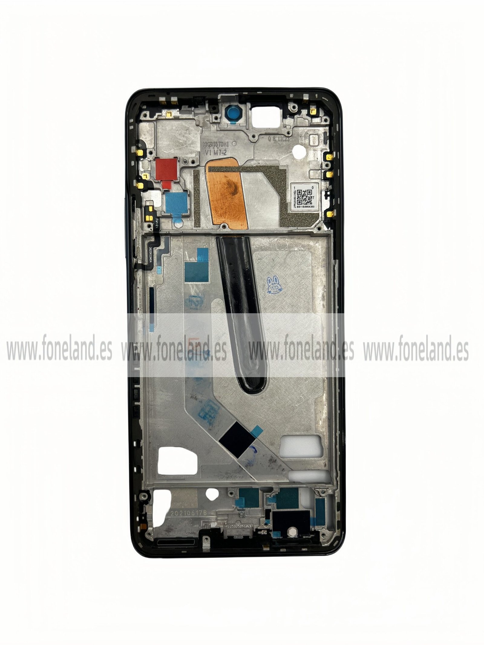 Carcasa frontal(A) para Xiaomi Poco F3 5G - negro