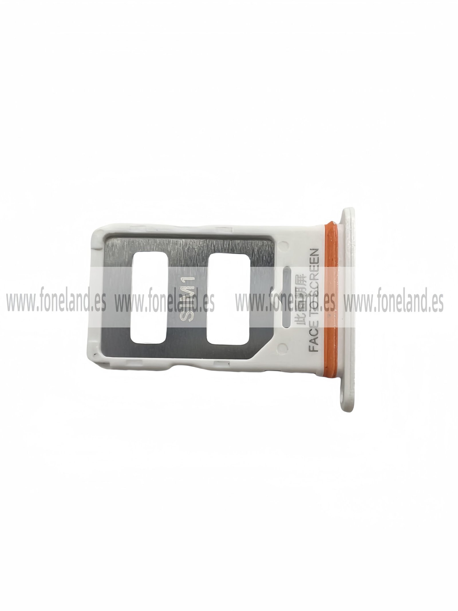 Bandeja de SIM para Xiaomi Poco X6 5G - blanco