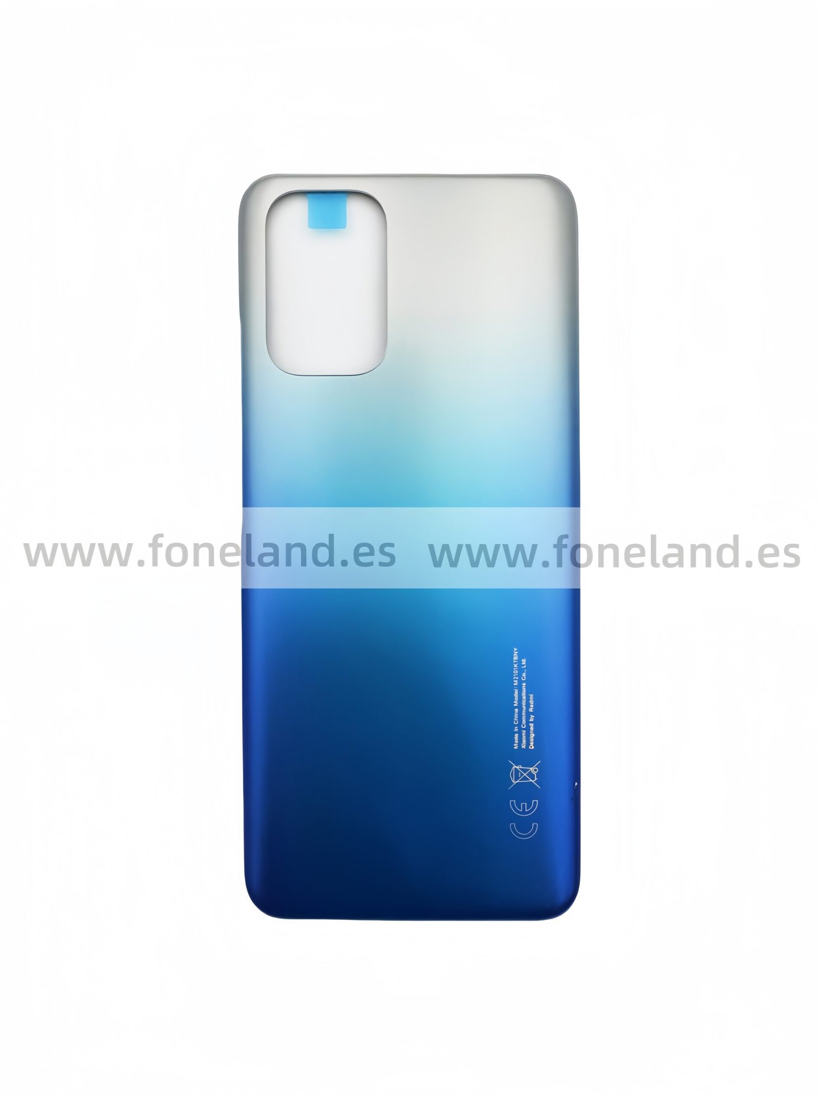 Tapa trasera para Xiaomi Redmi Note 10/10S - azul
