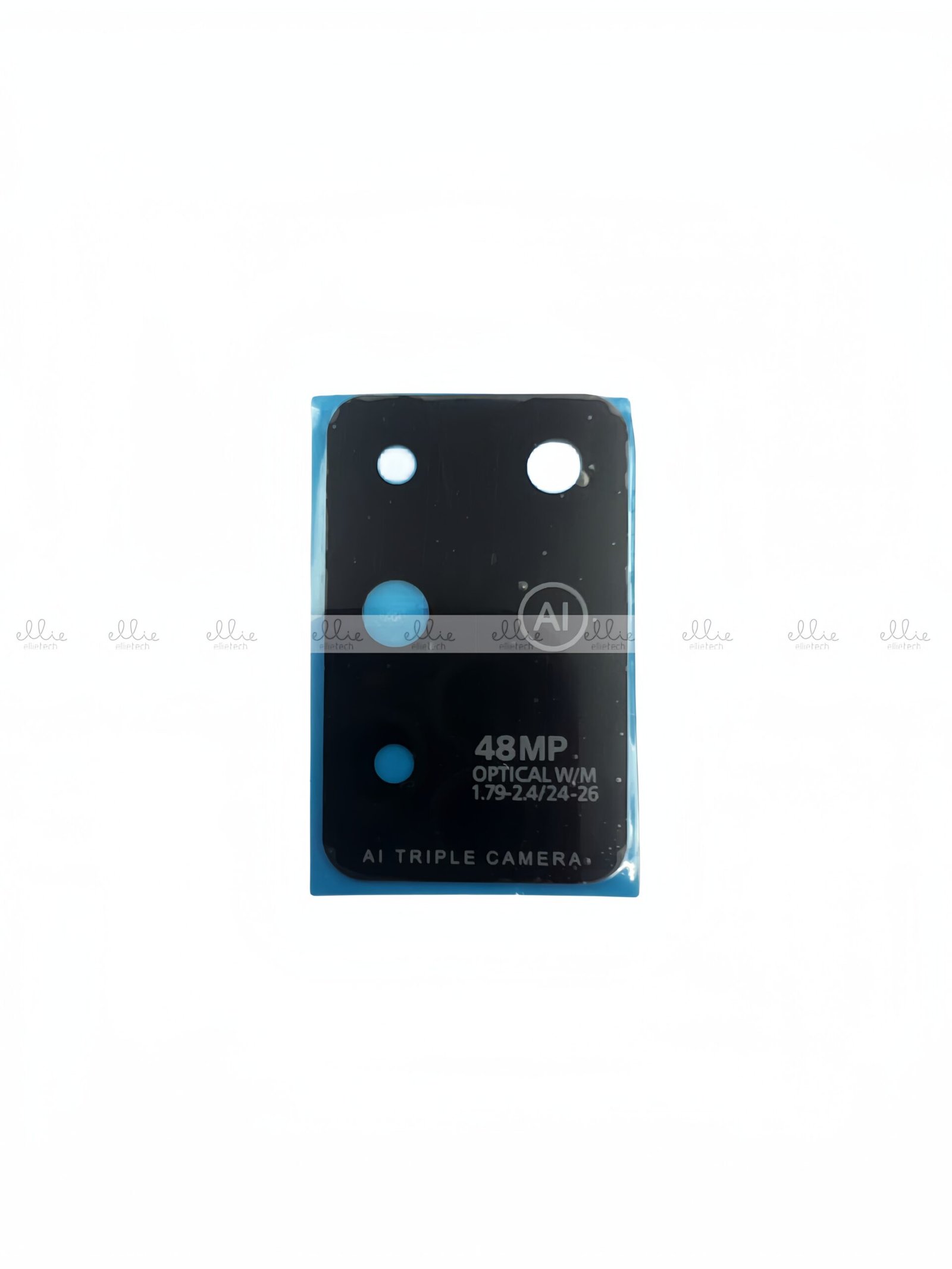 Lente de cristal de cámara para ZTE V30 Vita Negro Cámara Lente de cristal de cámara para ZTE V30 Vita Negro Cámara