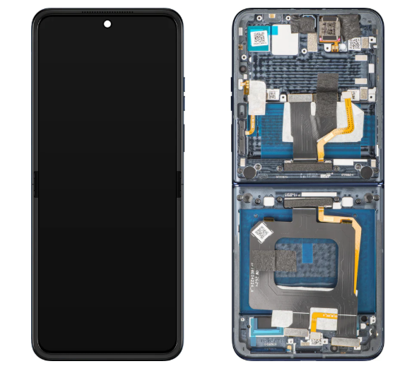 Pantalla Motorola Moto RAZR 50 Ultra (XT2451-3) Negro con marco LCD + Táctil Completo EXCELLENT