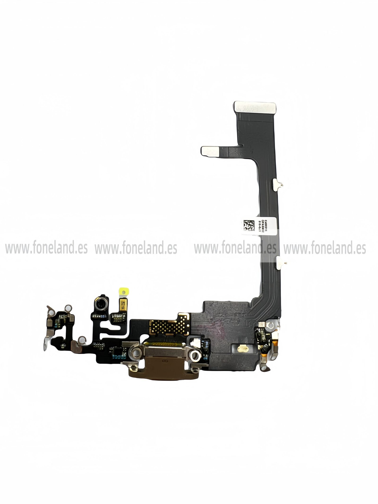Cable flex de carga para iPhone 11 Pro 5.8 Dorado Desmontaje