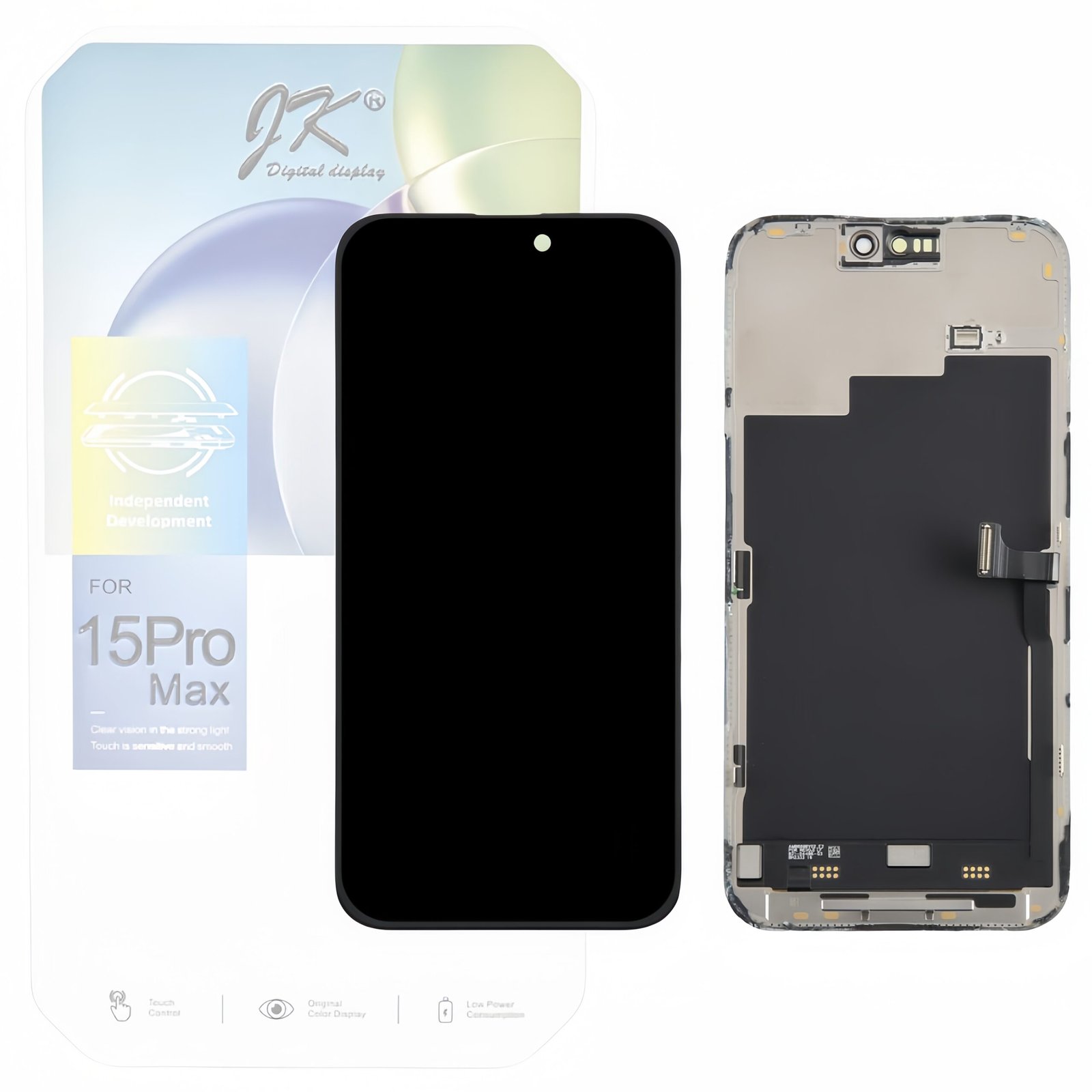 Pantalla "JK INCELL FHD" iPhone 15 Pro Max LCD + Táctil Completo