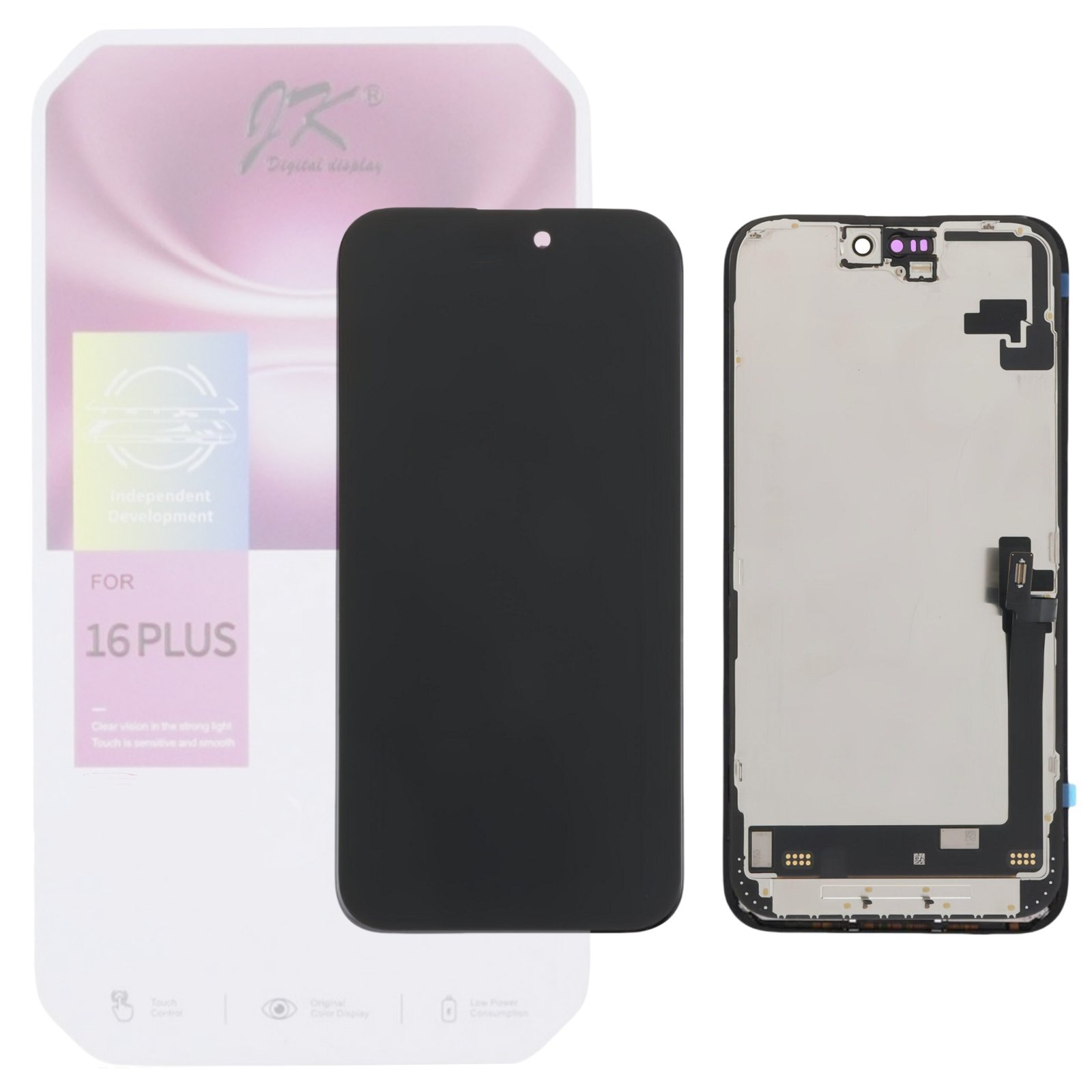 Pantalla "JK INCELL FHD" iPhone 16 Plus LCD + Táctil Completa