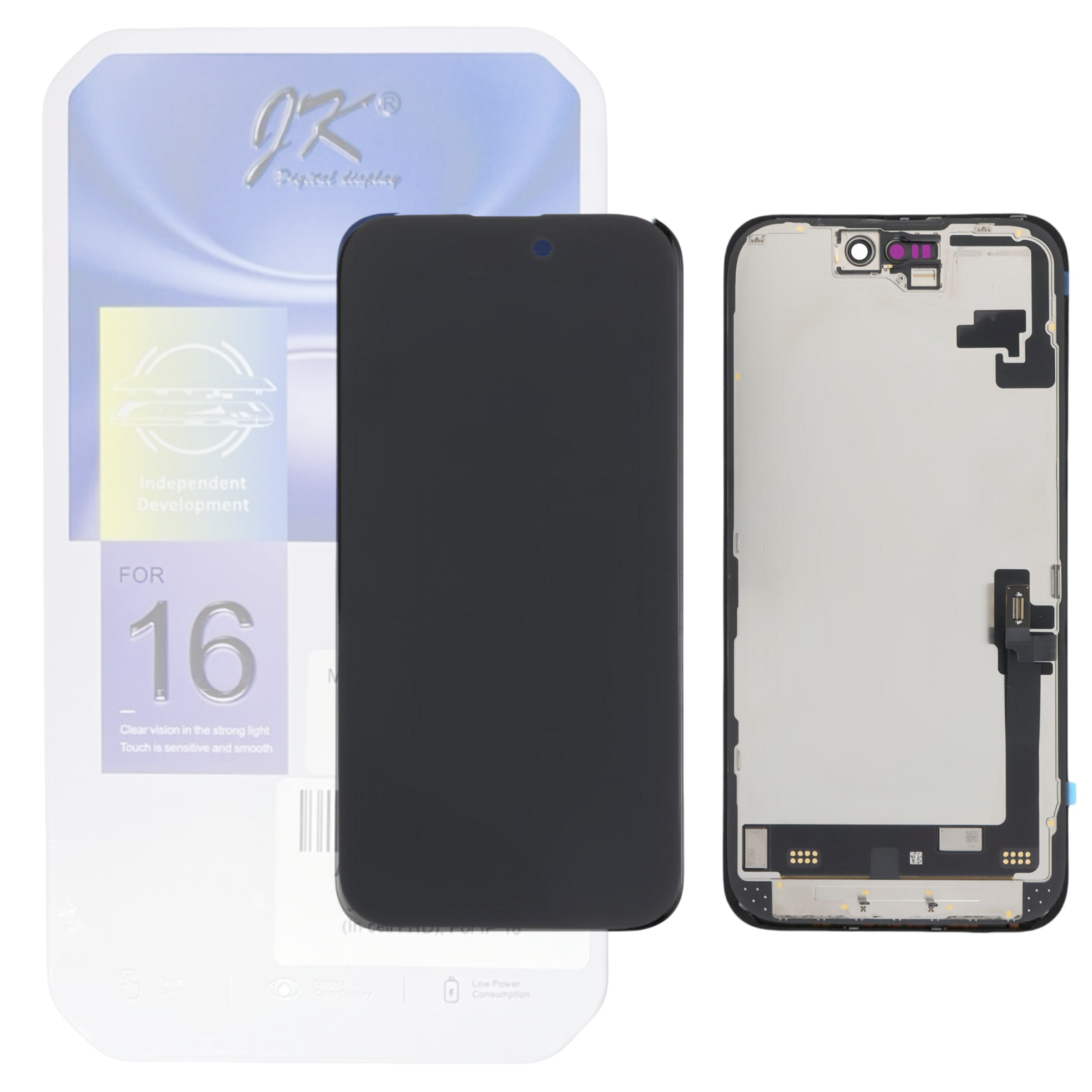 Pantalla "JK INCELL FHD" iPhone 16 LCD + Táctil Completa