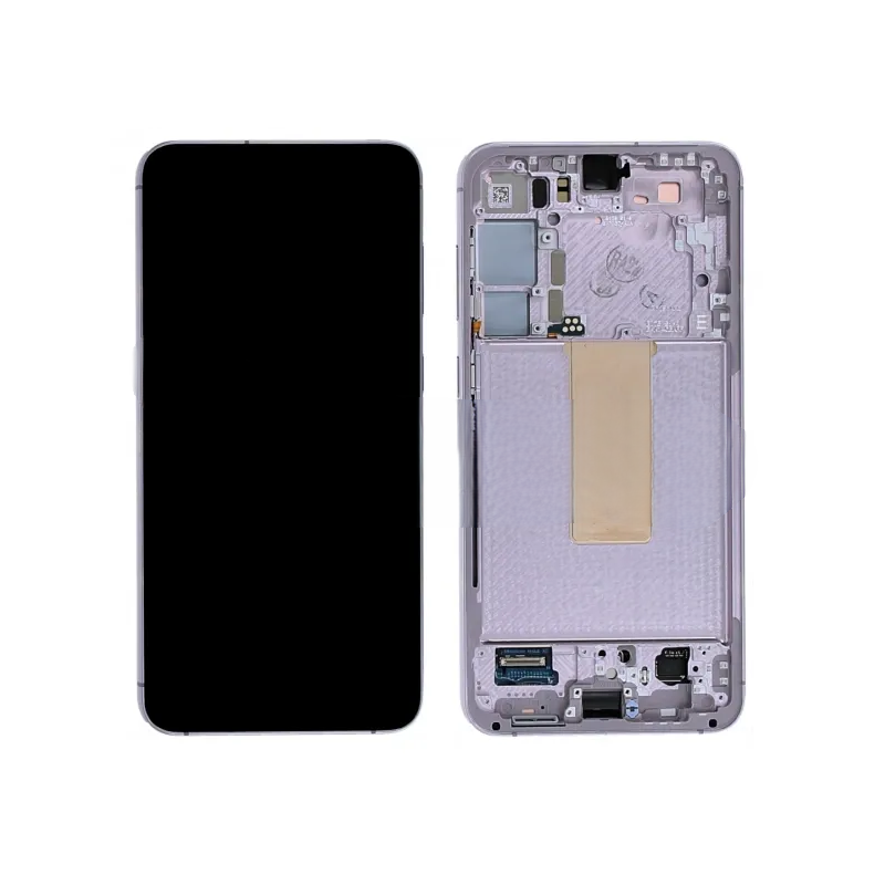 Pantalla Samsung Galaxy S23 Plus S916 Lavanda/Rosa con marco Completa SERVICE PACK