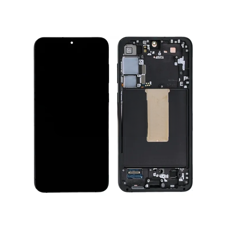 Pantalla Samsung Galaxy S23 Plus S916 Negra con marco Completa SERVICE PACK