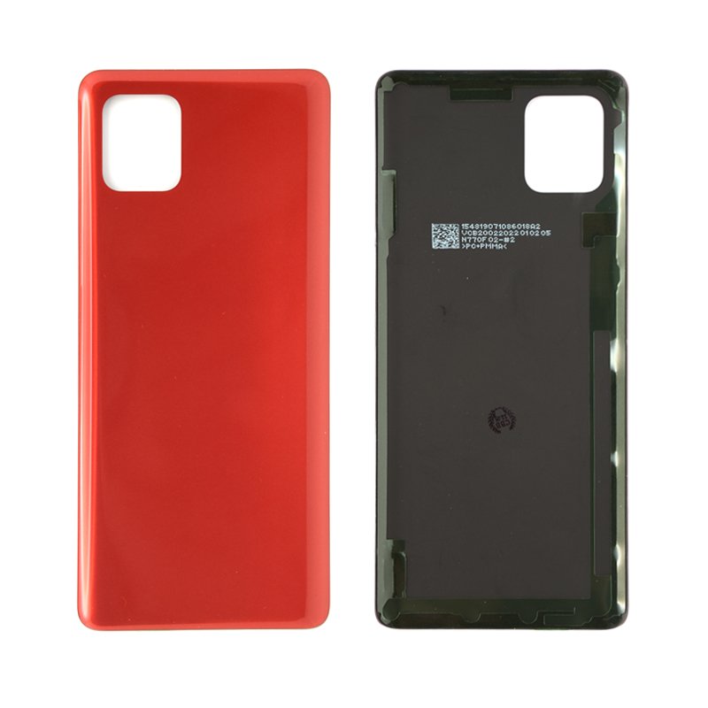 Tapa trasera Samsung Galaxy Note 10 Lite - N770F - rojo