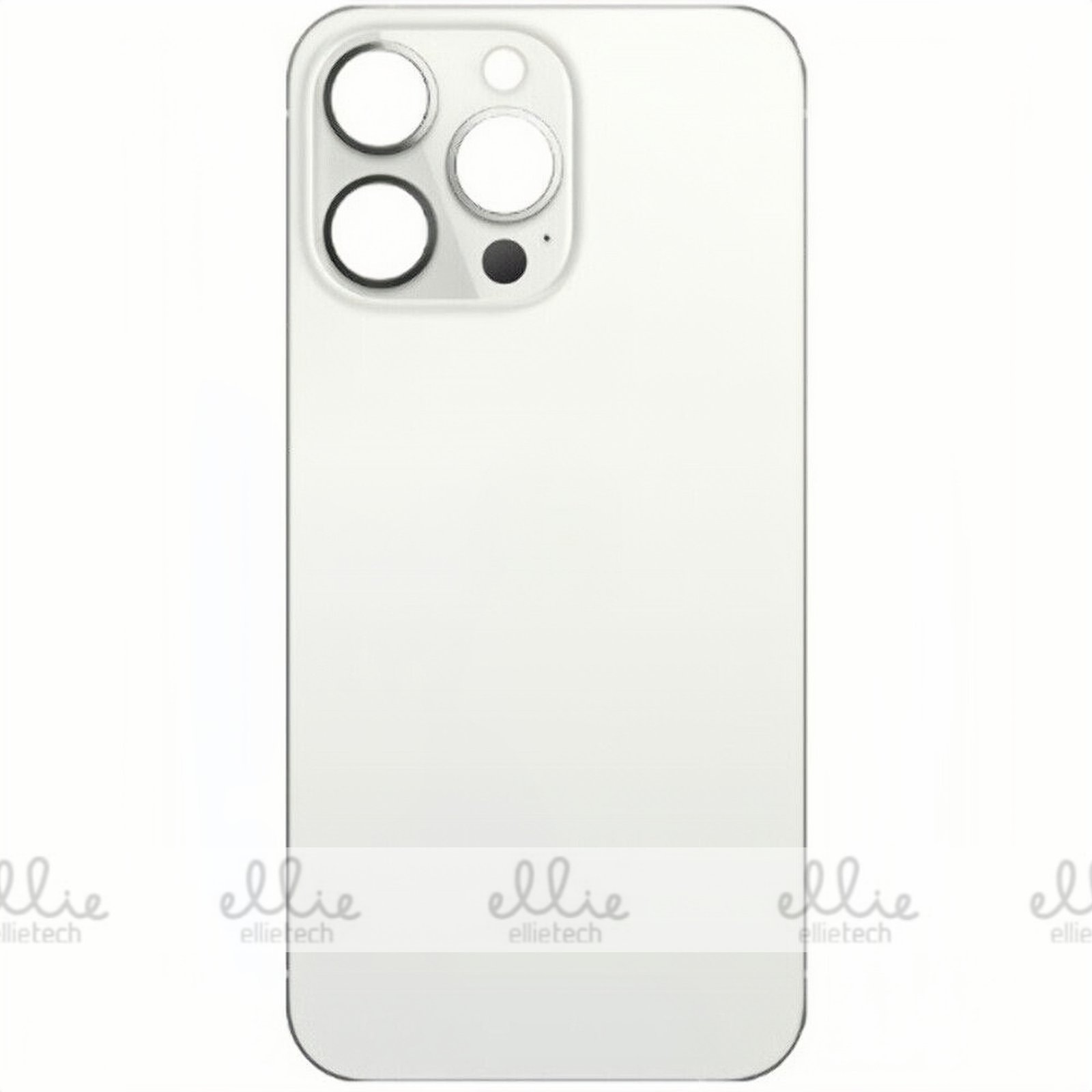 Tapa trasera Cristal para iPhone 13 Pro - blanca