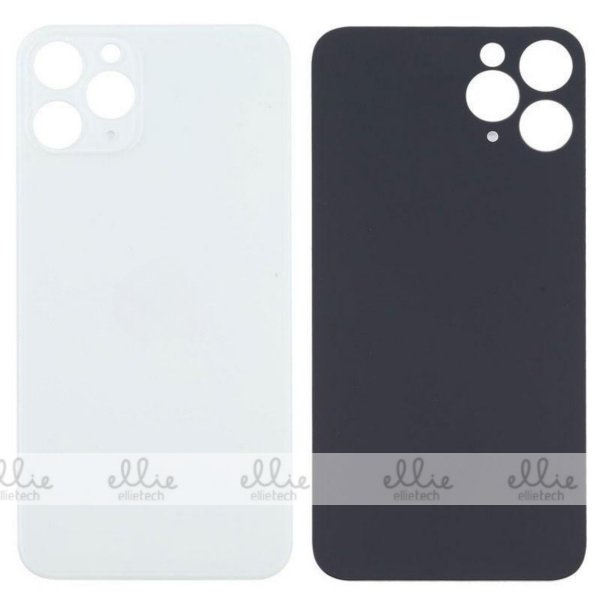 Tapa trasera Cristal para iPhone 12 Pro - blanco Tapa trasera Cristal para iPhone 12 Pro - blanco