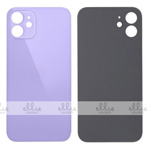 Tapa trasera Cristal para iPhone 12 - lila