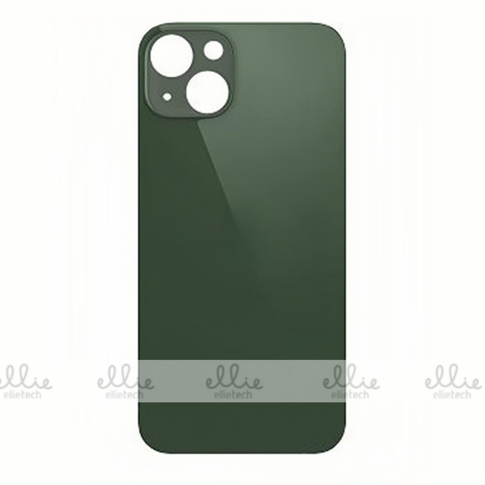 Tapa trasera Cristal para iPhone 13 - verde oscuro