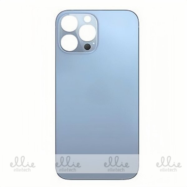 Tapa trasera Cristal para iPhone 13 Pro Max - azul